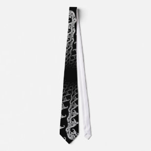 Psychedelic Fractal Spirals: Necktie