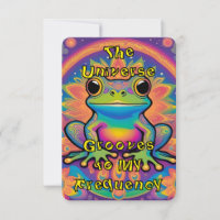 Psychedelic Frog Vibes for Confidence Self-Trust