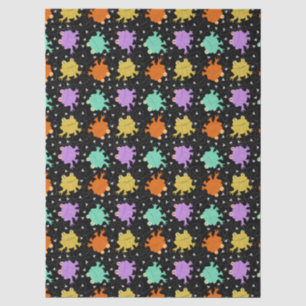Psychedelic Frogs Multicolored tissue paper