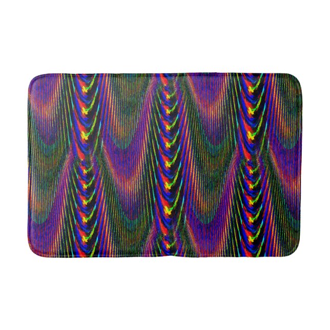 Psychedelic Fun Times..... Bath Mat (Front)