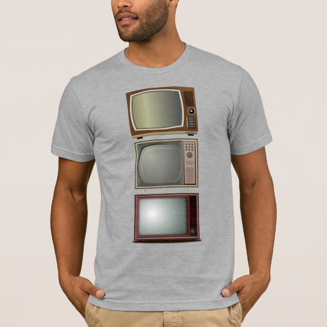 psychedelic furs inspired television T-shirt (Front)
