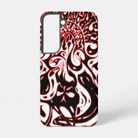 Psychedelic Ghost - Black White and Red