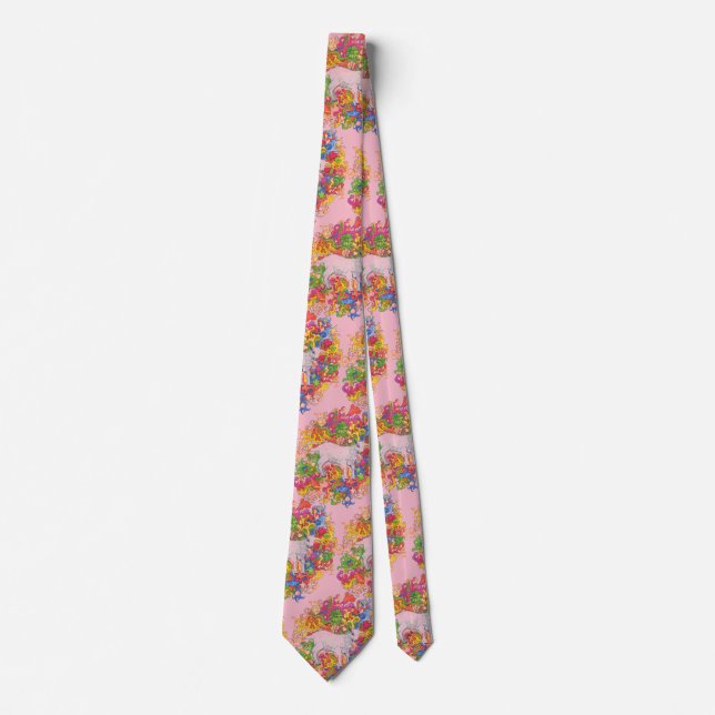 Psychedelic Goat Tie (Front)