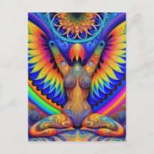 Psychedelic Goddess Colorful