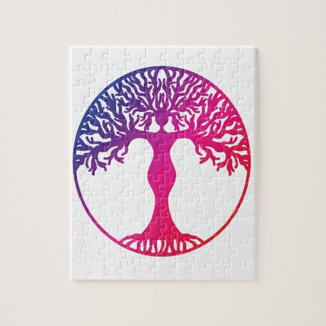 Psychedelic Goddess Jigsaw Puzzle (Vertical)