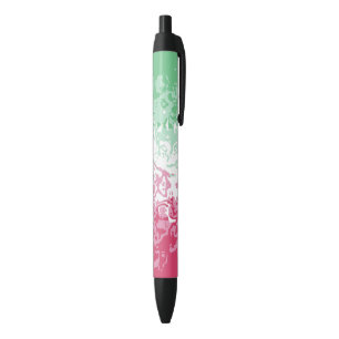Psychedelic Groovy Abstract Abrosexual Pride Flag Black Ink Pen