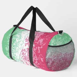 Psychedelic Groovy Abstract Abrosexual Pride Flag Duffle Bag