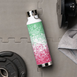 Psychedelic Groovy Abstract Abrosexual Pride Flag Water Bottle