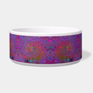 Psychedelic Groovy Magenta Retro Liquid Swirl