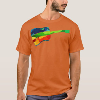Psychedelic Guitar T-Shirt