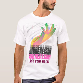 Psychedelic Hand Surrealism Art T-Shirt - Abstract