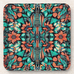 Psychedelic Hawaiian Coaster