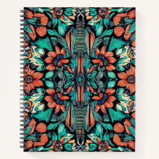 Psychedelic Hawaiian Notebook