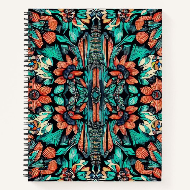 Psychedelic Hawaiian Notebook (Front)