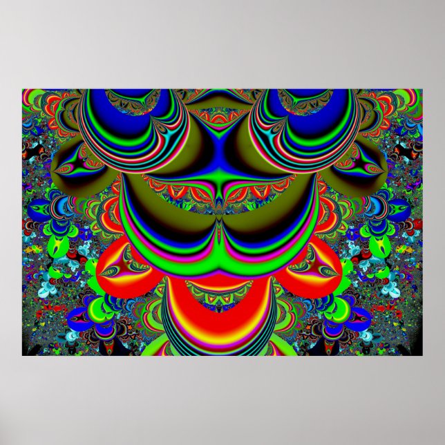 psychedelic inkblot poster (Front)