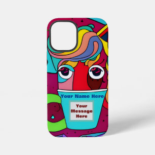 Psychedelic iPhone 12 mini case