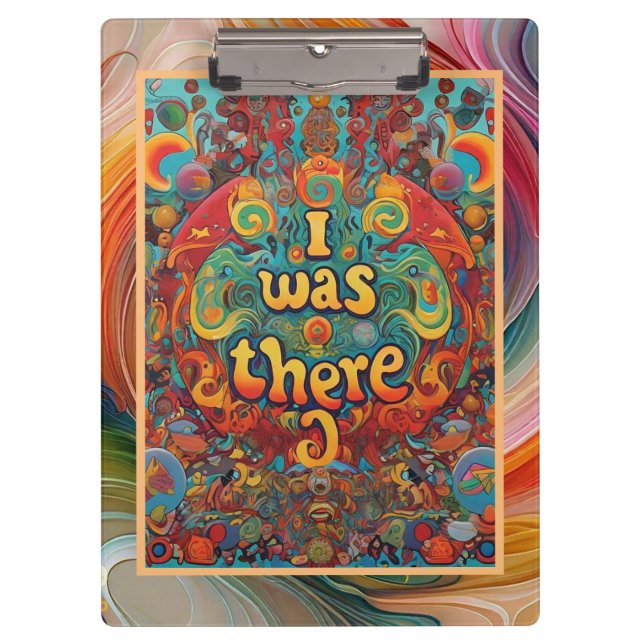 “Psychedelic Jam” Clipboard (Front)