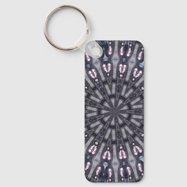 PSYCHEDELIC KALEIDOSCOPE /MYSTIC MEMORIES KEY RING (Front)