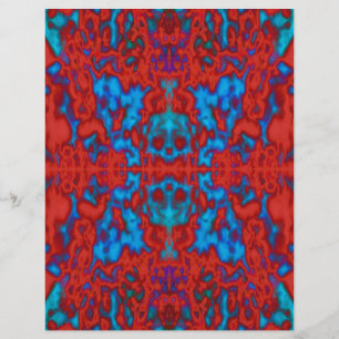 Psychedelic kaleidoscope pattern