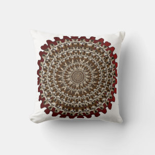 psychedelic kangaroo art cushion
