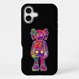 Psychedelic Kaw iPhone 16 Plus Case