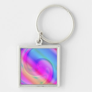 Psychedelic Key Ring