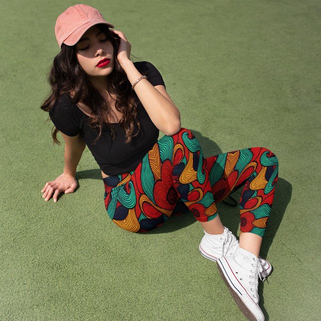 psychedelic leggings (Creator Uploaded)