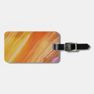 Psychedelic Lights Colours Luggage Tag