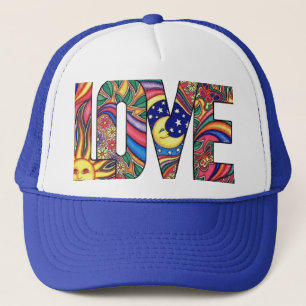 Psychedelic Love Trucker Hat