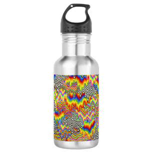 Psychedelic Melting Rainbow Water Bottle