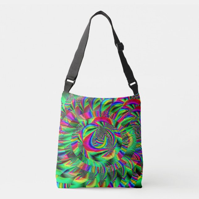 Psychedelic Memories..... Crossbody Bag (Front)