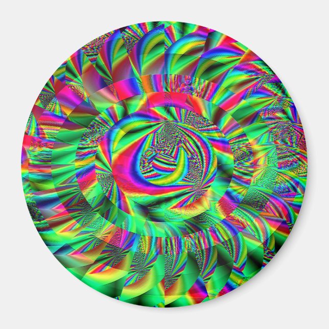 Psychedelic Memories..... Magnet (Front)