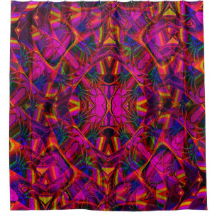 Psychedelic moments.... shower curtain
