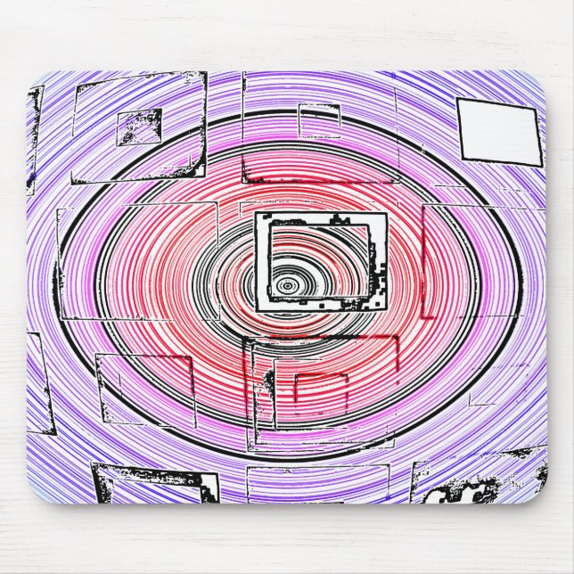 Psychedelic Mouse Pad (Front)