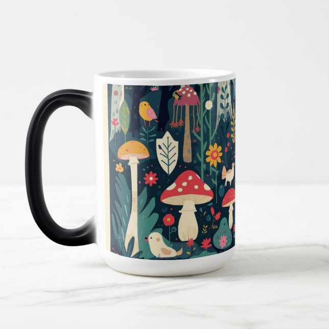 psychedelic mug design (Left)