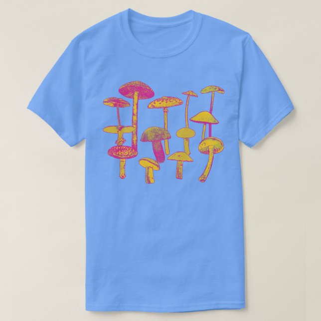 Psychedelic Mushrooms T-Shirt (Design Front)