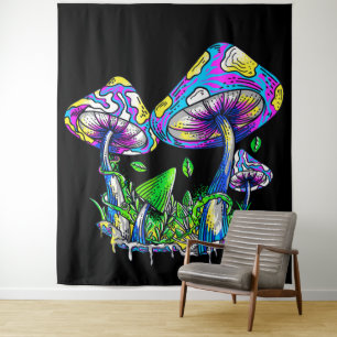 Psychedelic Mushrooms  Tapestry