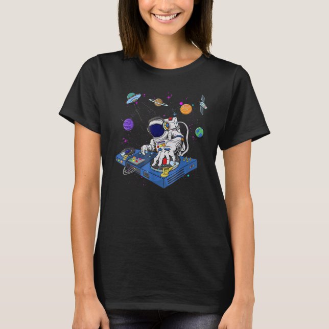 Psychedelic Music DJ Psytrance Techno T-Shirt (Front)