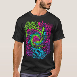 Psychedelic Music Festival T-Shirt Retro Trippy