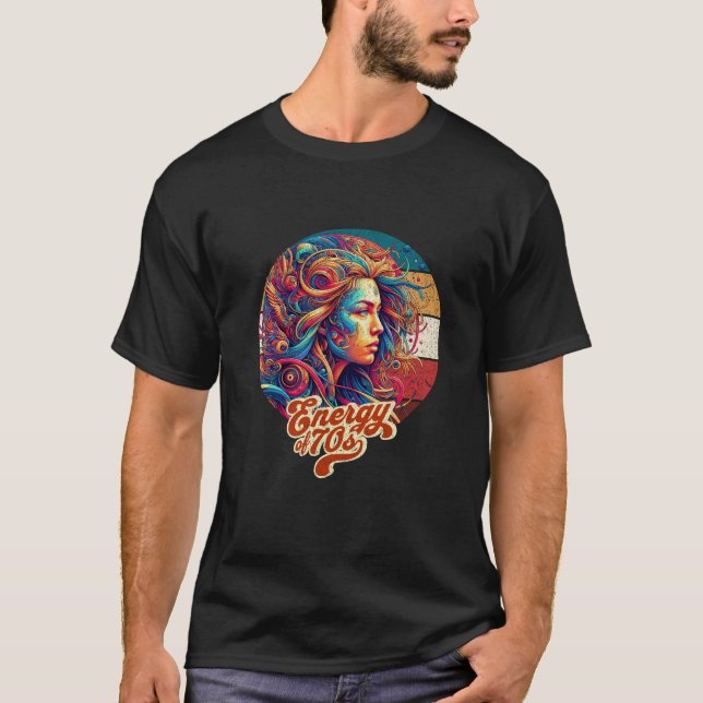 Psychedelic Nature Spirit T-Shirt (Front)