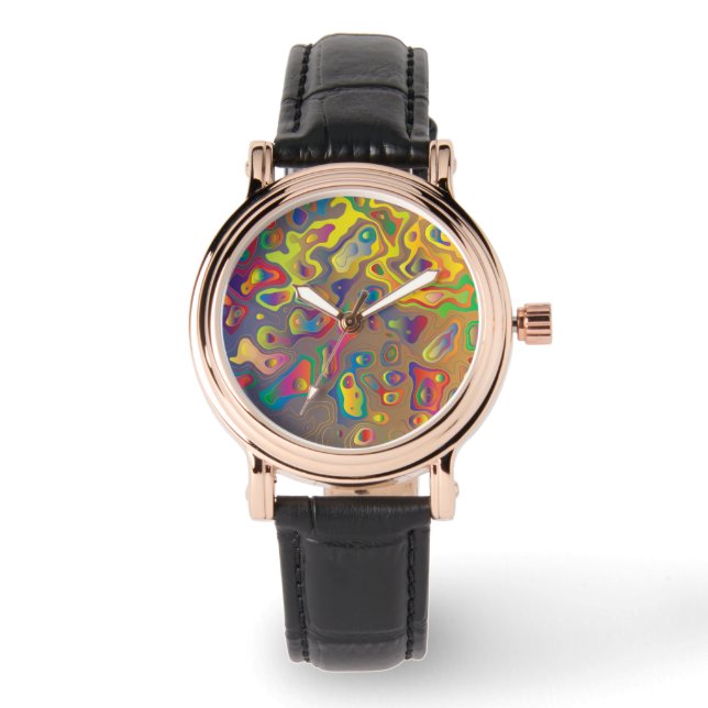 Psychedelic Oils Watch (Front)