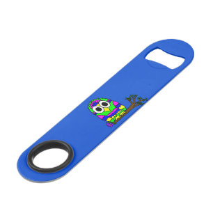 Psychedelic Owl Bar Key