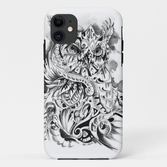 Psychedelic Owl iPhone 5/5s Case (Back)
