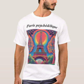 Psychedelic Paris T-shirt
