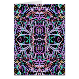 Psychedelic Pattern in Pink