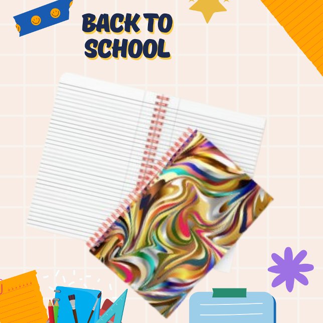 Psychedelic Pattern Wallpaper  Background Notebook (Creator Uploaded)