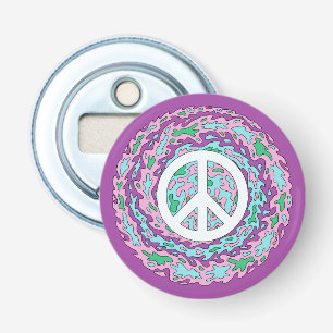 Psychedelic Peace Bottle Opener