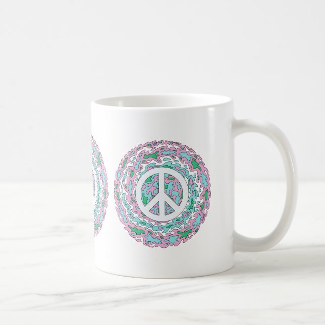 Psychedelic Peace Coffee Mug (Right)