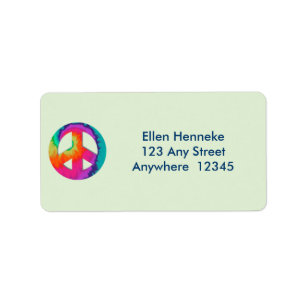 Psychedelic Peace Label