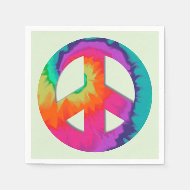 Psychedelic Peace Napkin (Front)